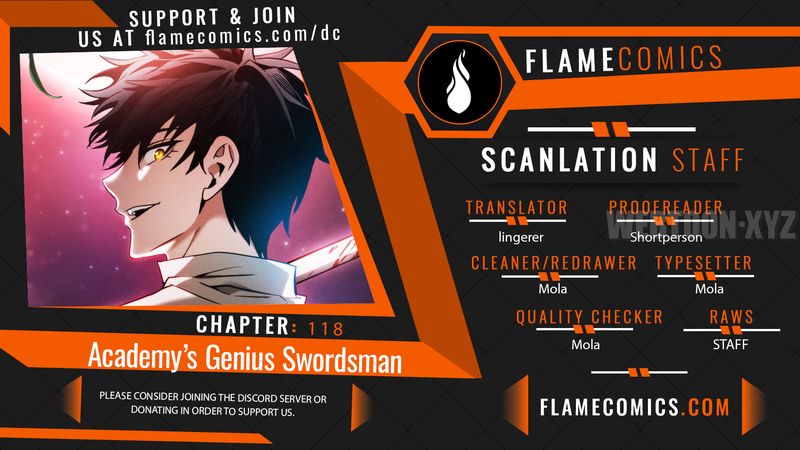 Academy’s Genius Swordsman Chapter 118 - Page 1