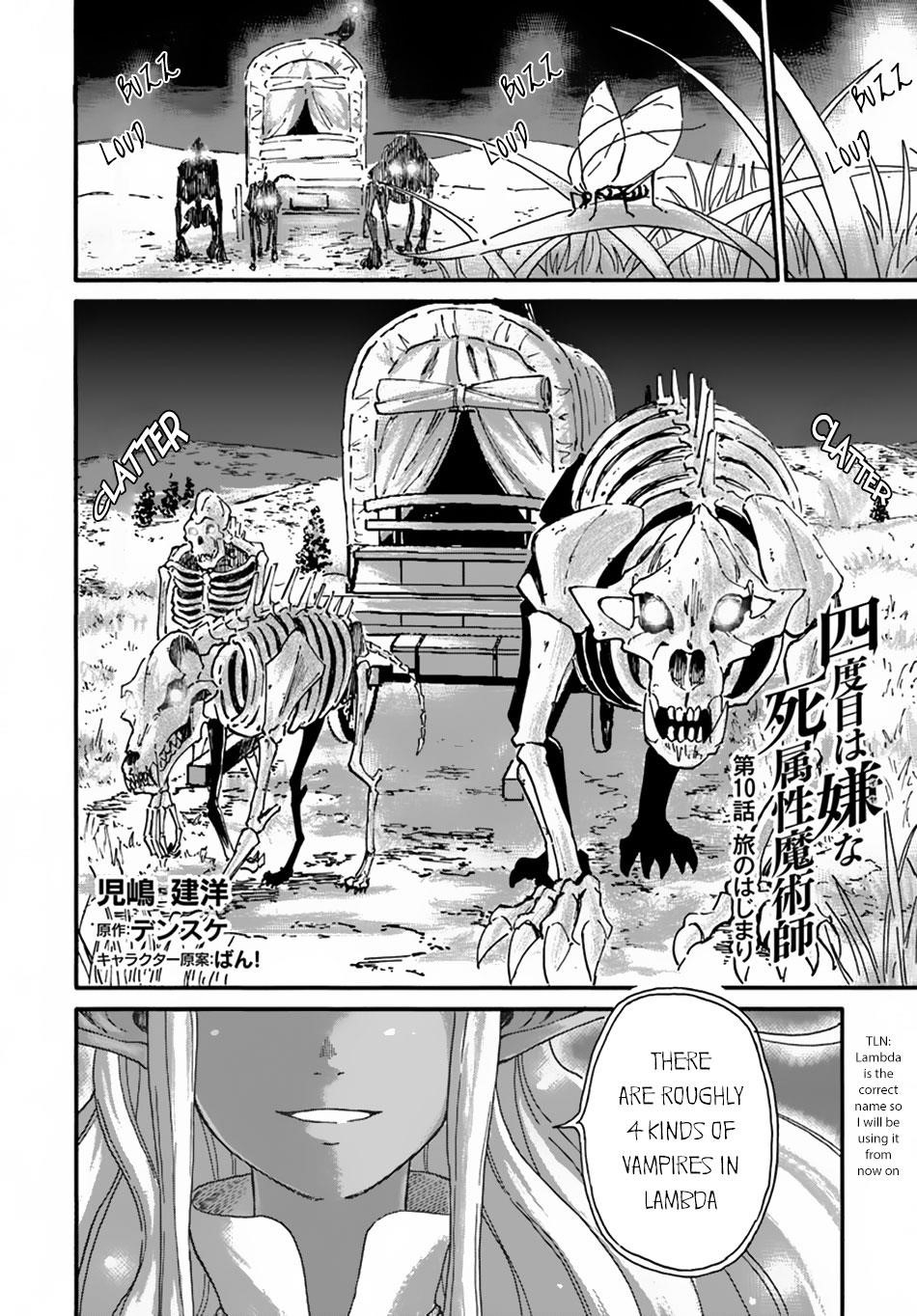 The Death Mage Who Doesn’t Want A Fourth Time Chapter 10 - Page 4