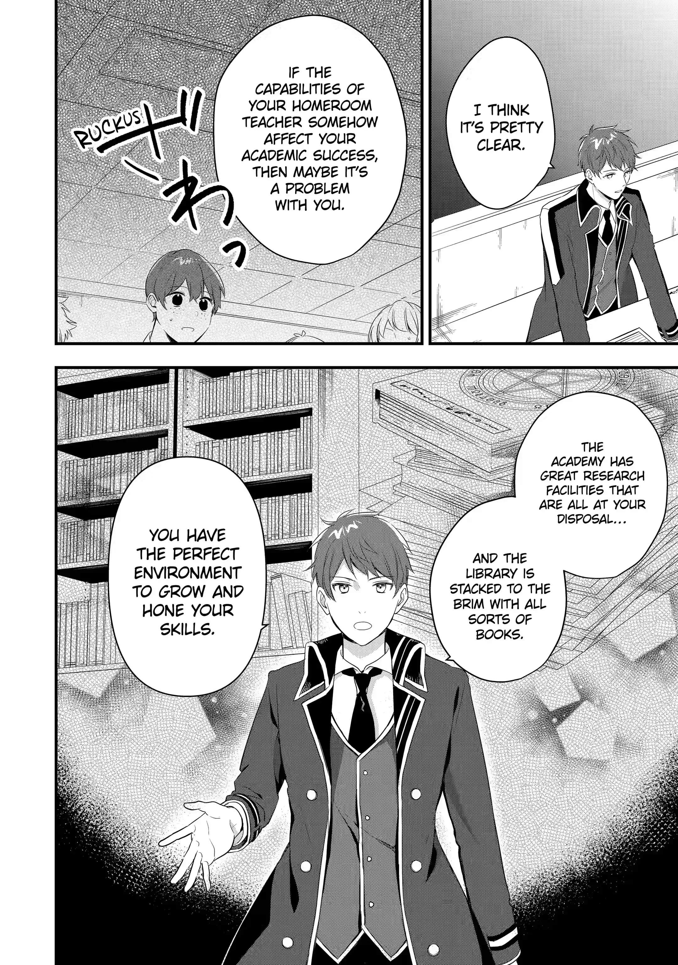Demoted to a Teacher, the Strongest Sage Raises an Unbeatable Class Chapter 2.1 - Page 8