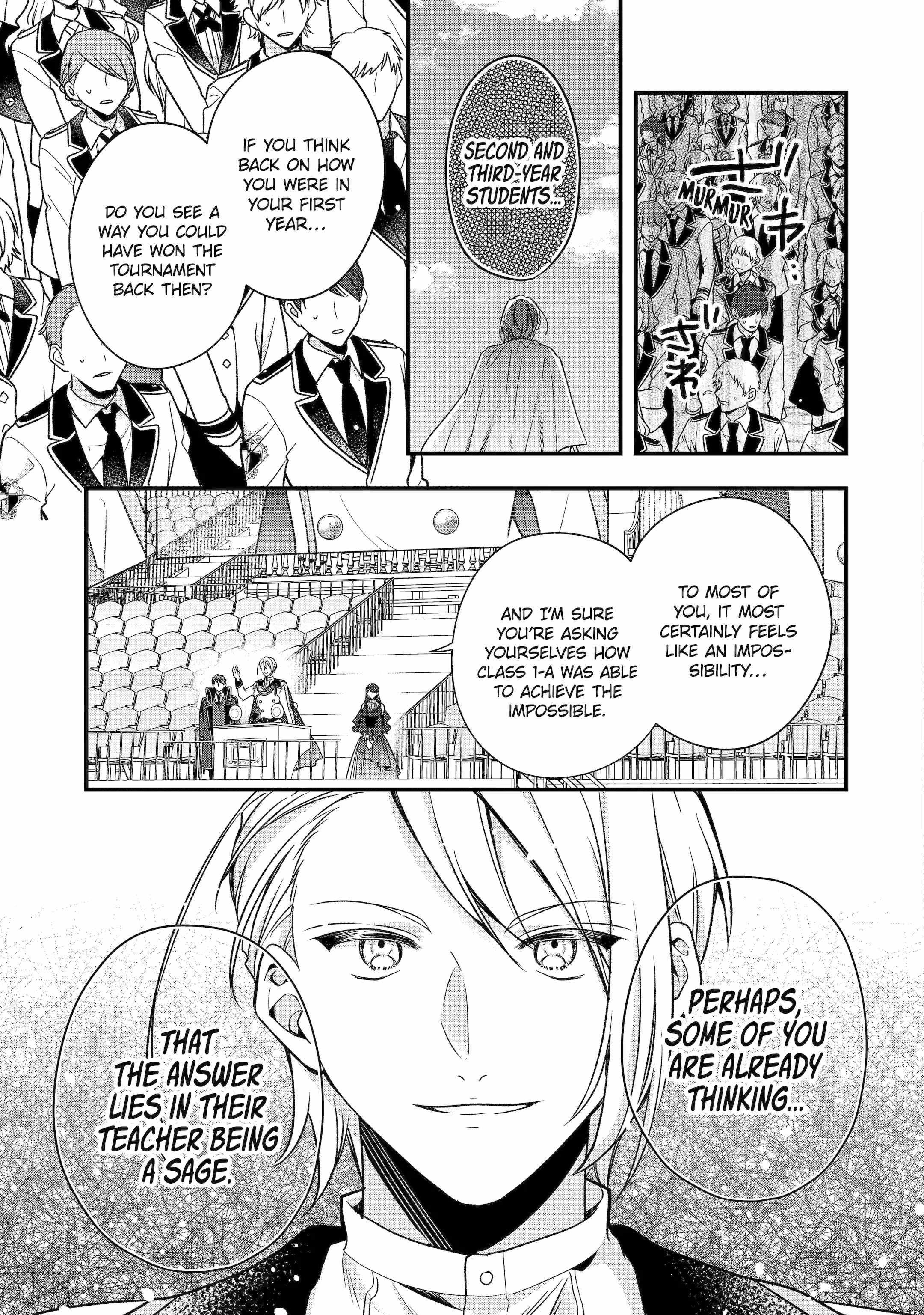 Demoted to a Teacher, the Strongest Sage Raises an Unbeatable Class Chapter 36 - Page 22