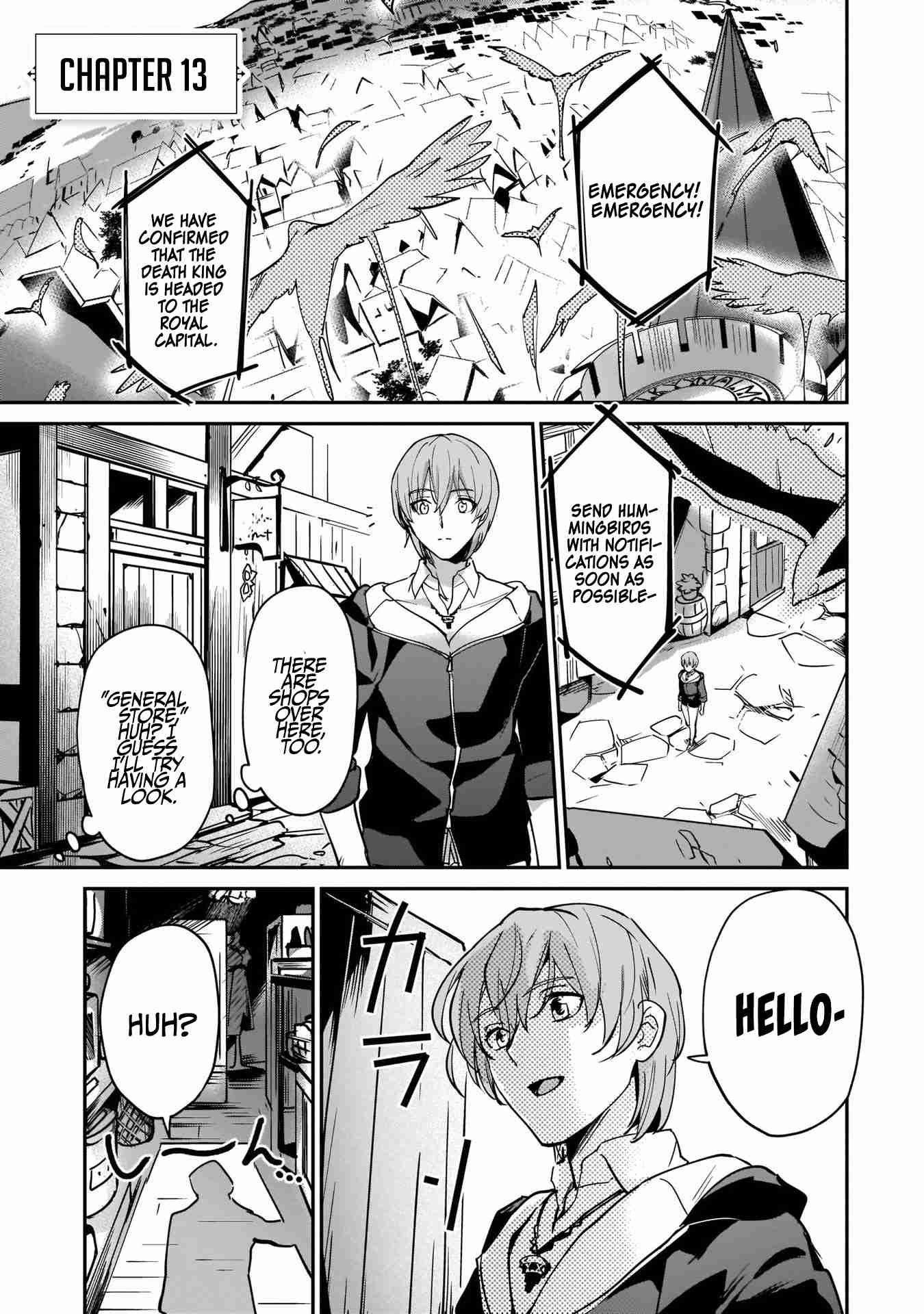 I Was Caught Up In a Hero Summoning, but That World Is at Peace Chapter 13 - Page 1