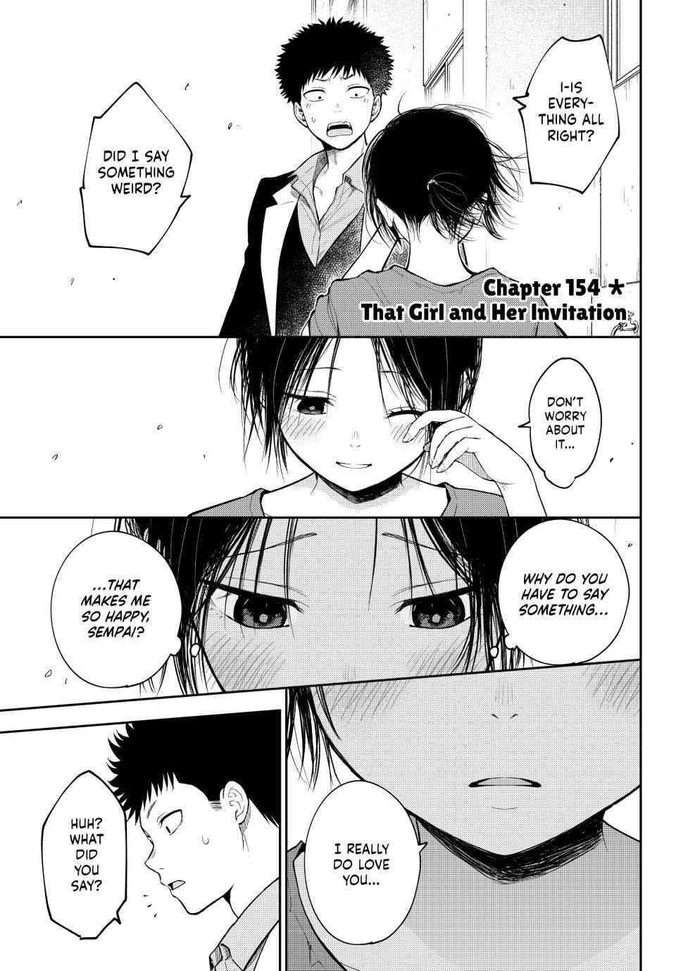 My Cuteness Isn’t Understood By Kuroiwa Medaka Chapter 154 - Page 1