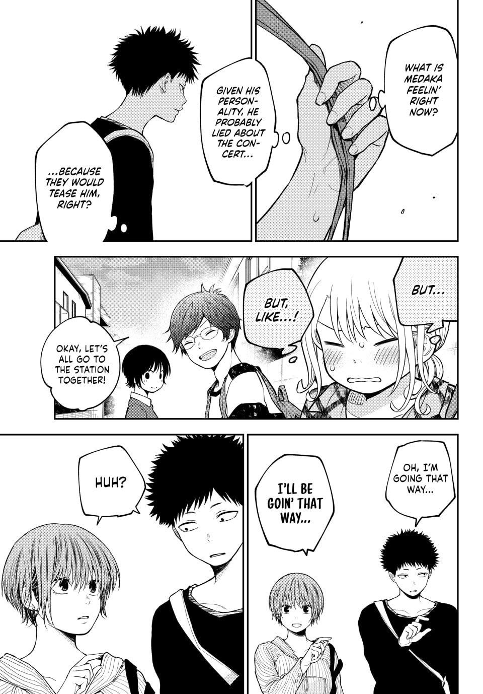 My Cuteness Isn’t Understood By Kuroiwa Medaka Chapter 192 - Page 11