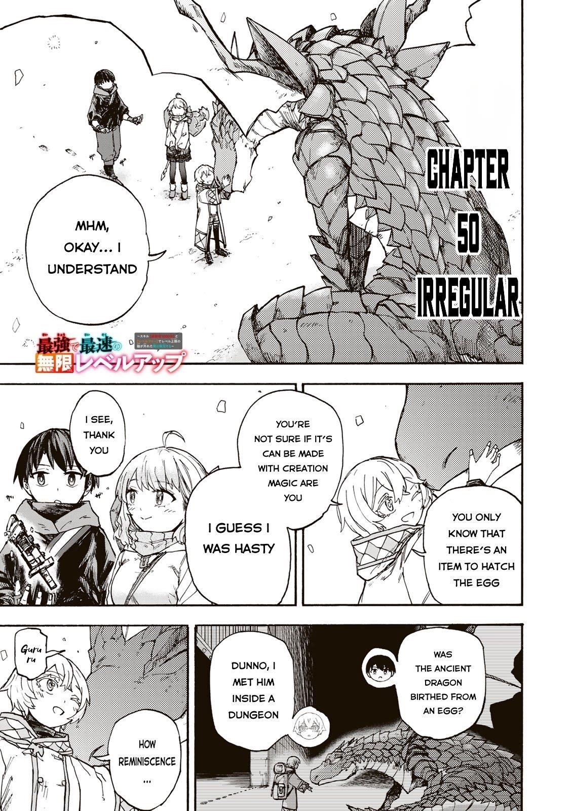Saikyou de Saisoku no Mugen Level Up Chapter 50 - Page 1