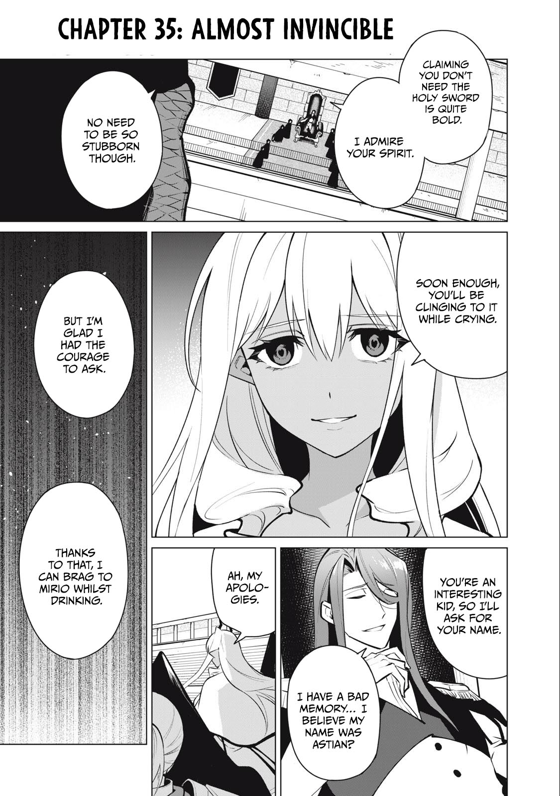 A Story About a Hero Exterminating a Dragon-Class Beautiful Girl Demon King, Who Has Very Low Self-Esteem, With Love! Chapter 35 - Page 2