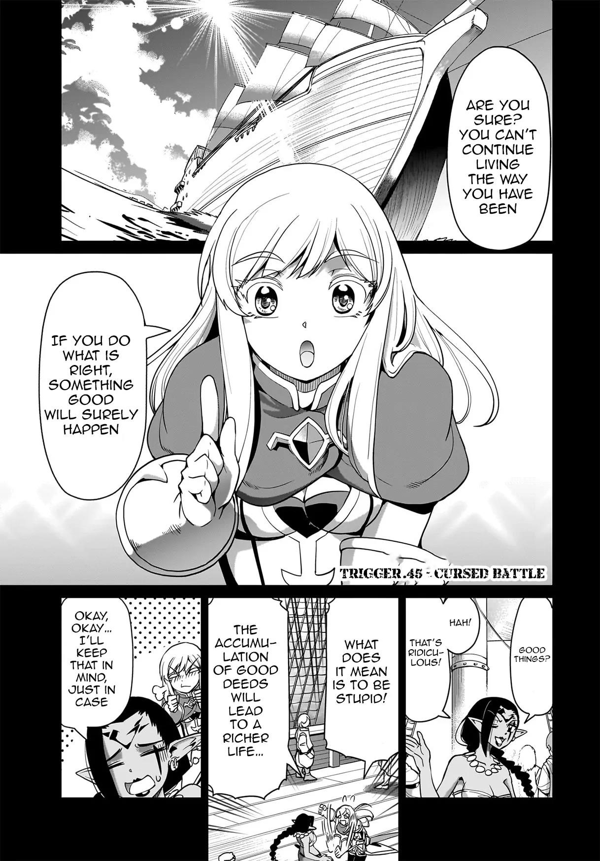 The gunner’s life of a middle-aged man summoned to another world and armed with a rifle: an airsoft addicted salaryman returns to the alternative world after work Chapter 46 - Page 1