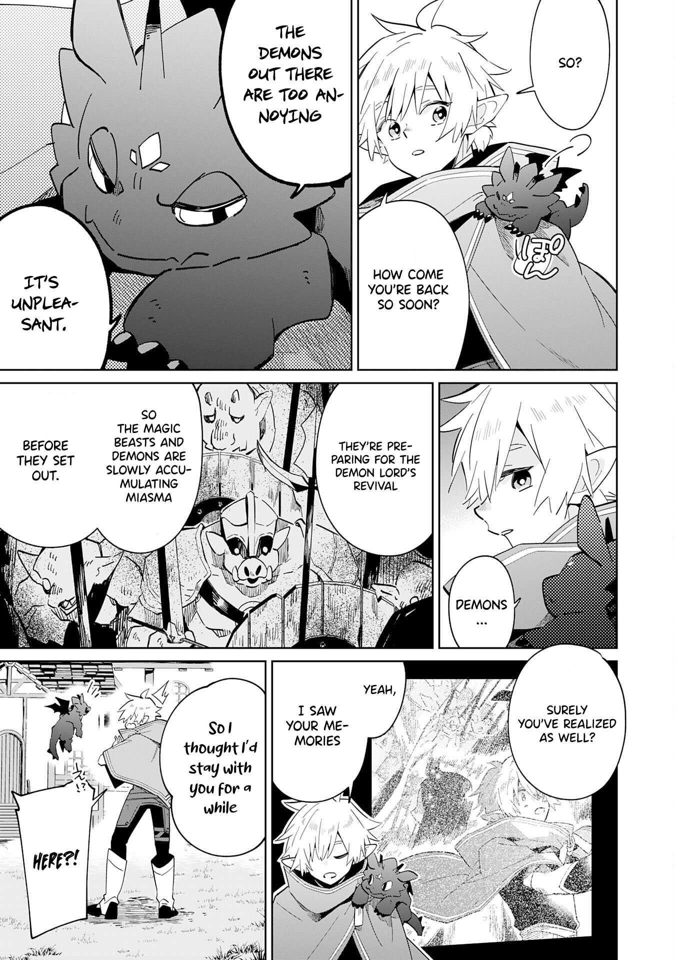 The Reincarnated Elf Left on a Journey to Master His Magic and With His Extra Lifespan Became a Living Legend Chapter 11 - Page 23