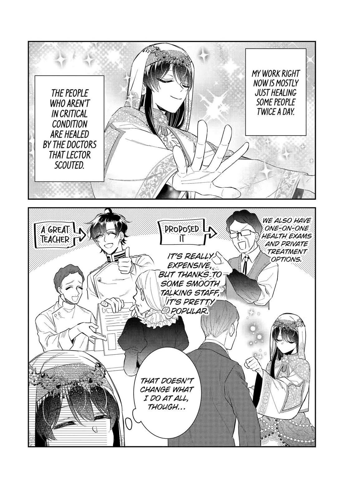 I was summoned to be the Saint, but I was robbed the position, apparently Chapter 46 - Page 8