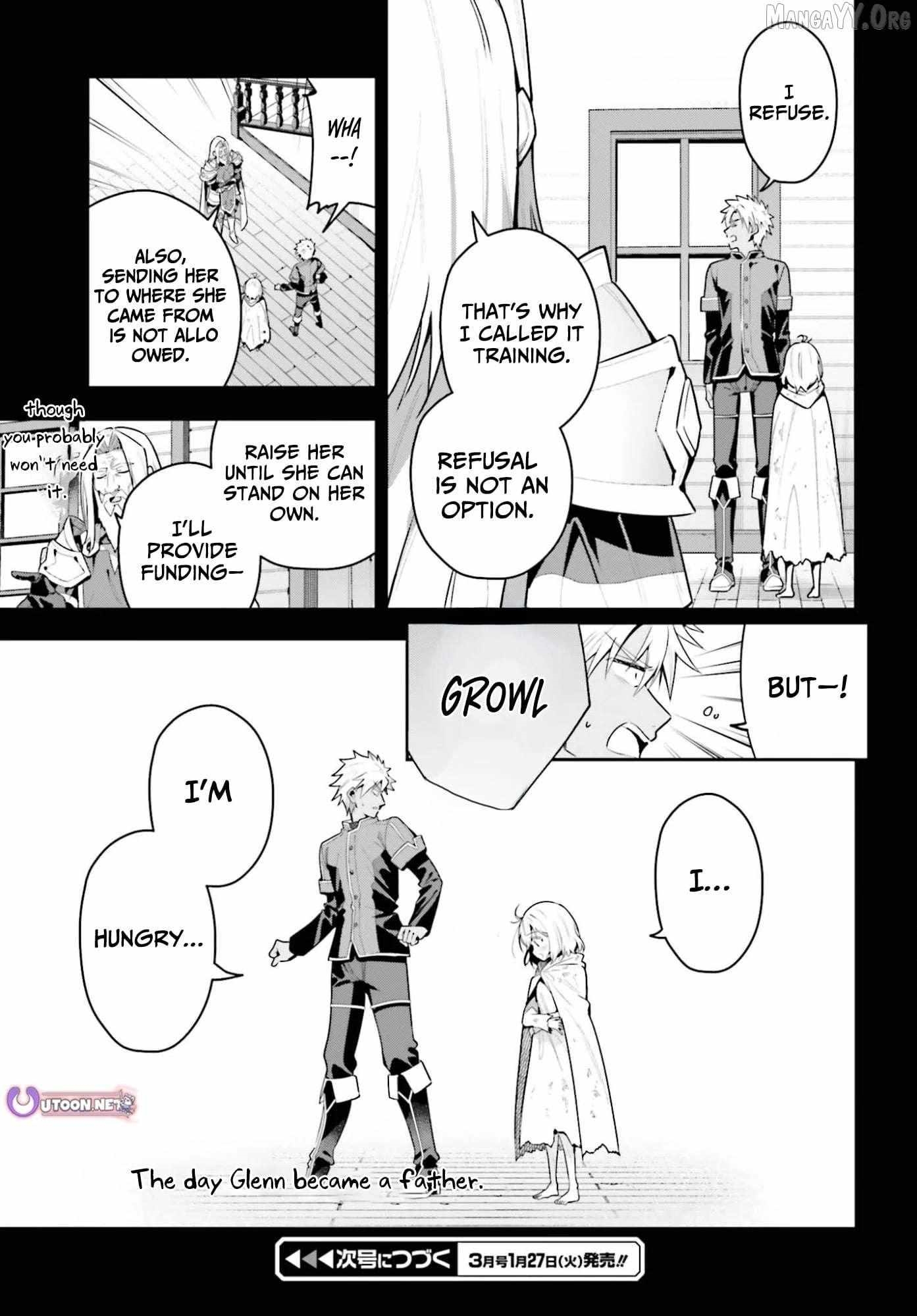 I’m the guild receptionist, but since I don’t want to work overtime, I think I’ll just solo the boss Chapter 47.1 - Page 11