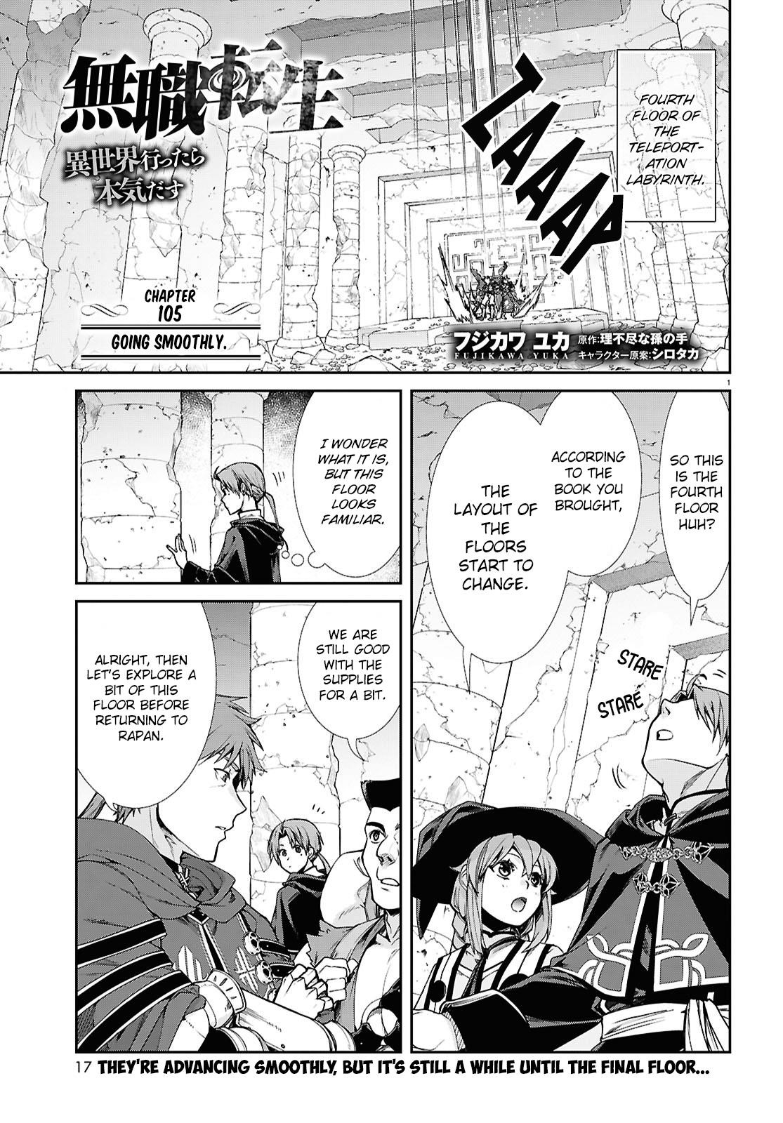 Mushoku Tensei – Isekai Ittara Honki Dasu Chapter 105 - Page 1