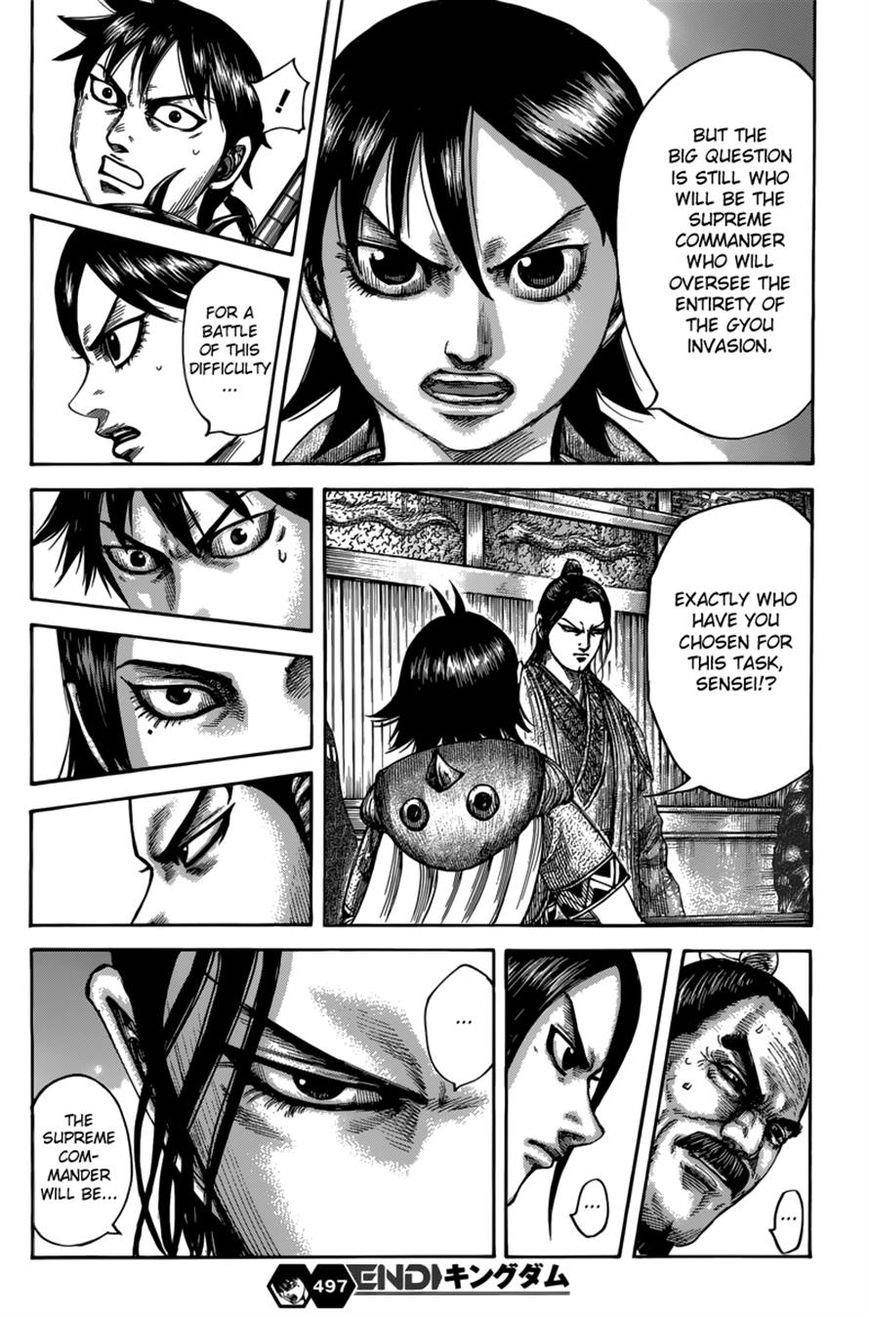 Kingdom Chapter 497 - Page 18