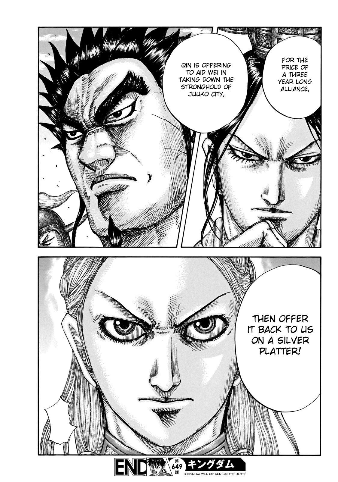 Kingdom Chapter 649 - Page 20