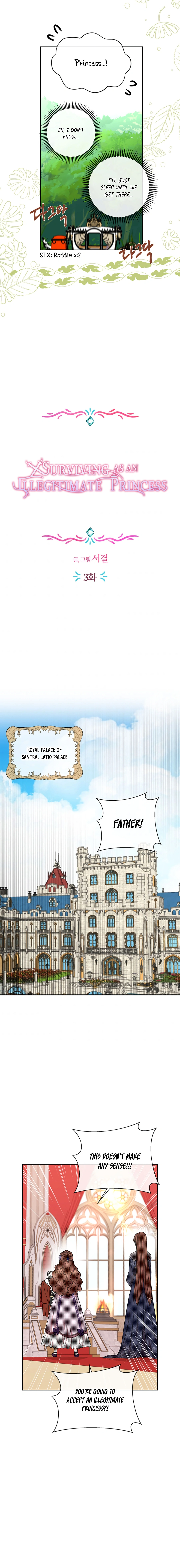 Surviving as an Illegitimate Princess Chapter 3 - Page 12