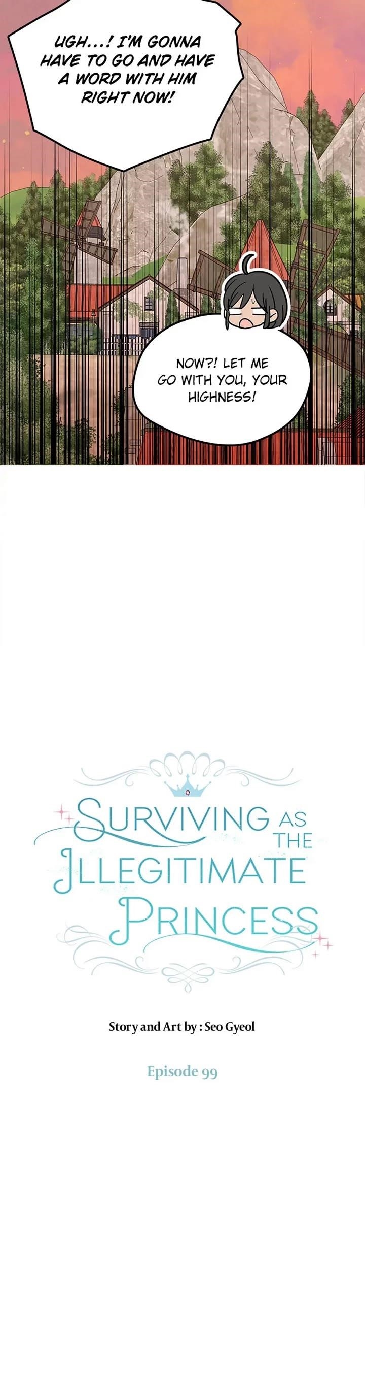 Surviving as an Illegitimate Princess Chapter 99 - Page 9