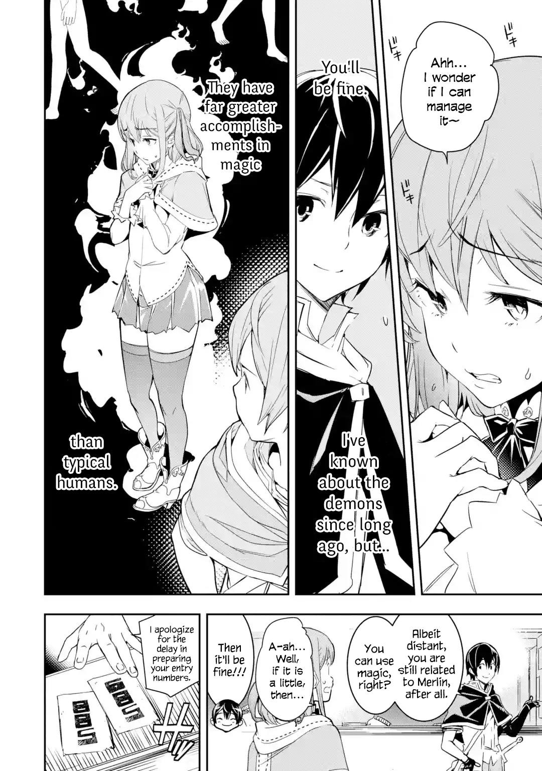 The Unsuccessful Yet Academically Unparalleled Sage ~A Cheating S-Rank Sorcerer’s Post-Rebirth Adventurer Log~ Chapter 6.5 - Page 6