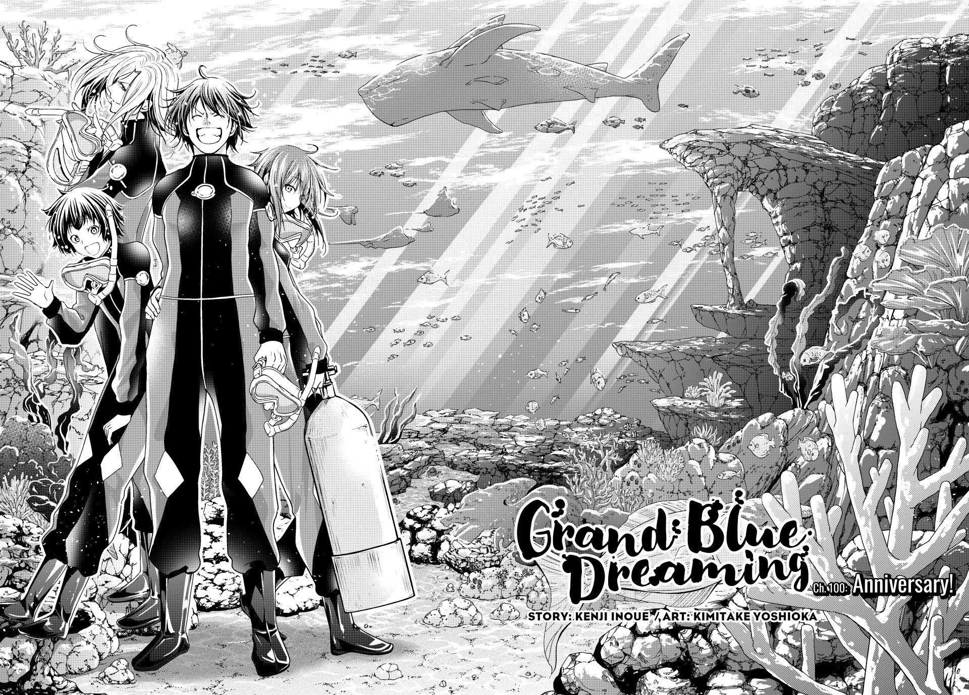 Grand Blue Chapter 100 - Page 2