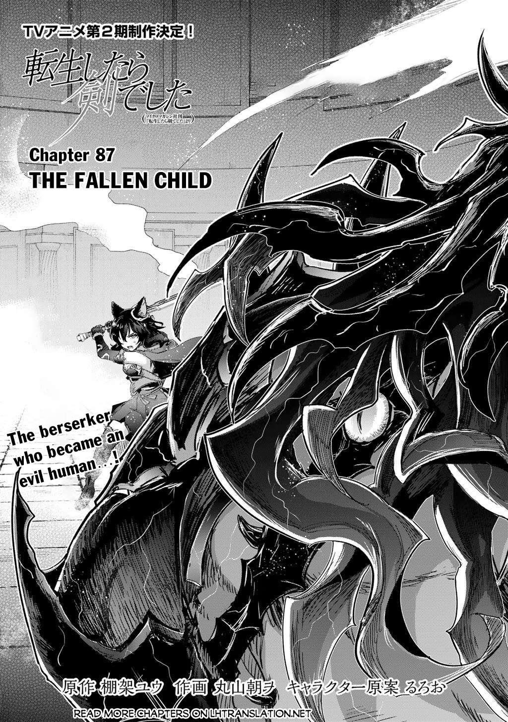 Tensei Shitara Ken Deshita Chapter 87 - Page 1