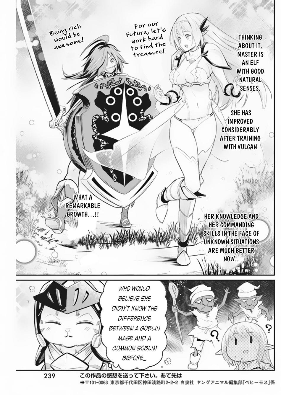 I Am Behemoth Of The S Rank Monster But I Am Mistaken As A Cat And I Live As A Pet Of Elf Girl Chapter 28 - Page 22