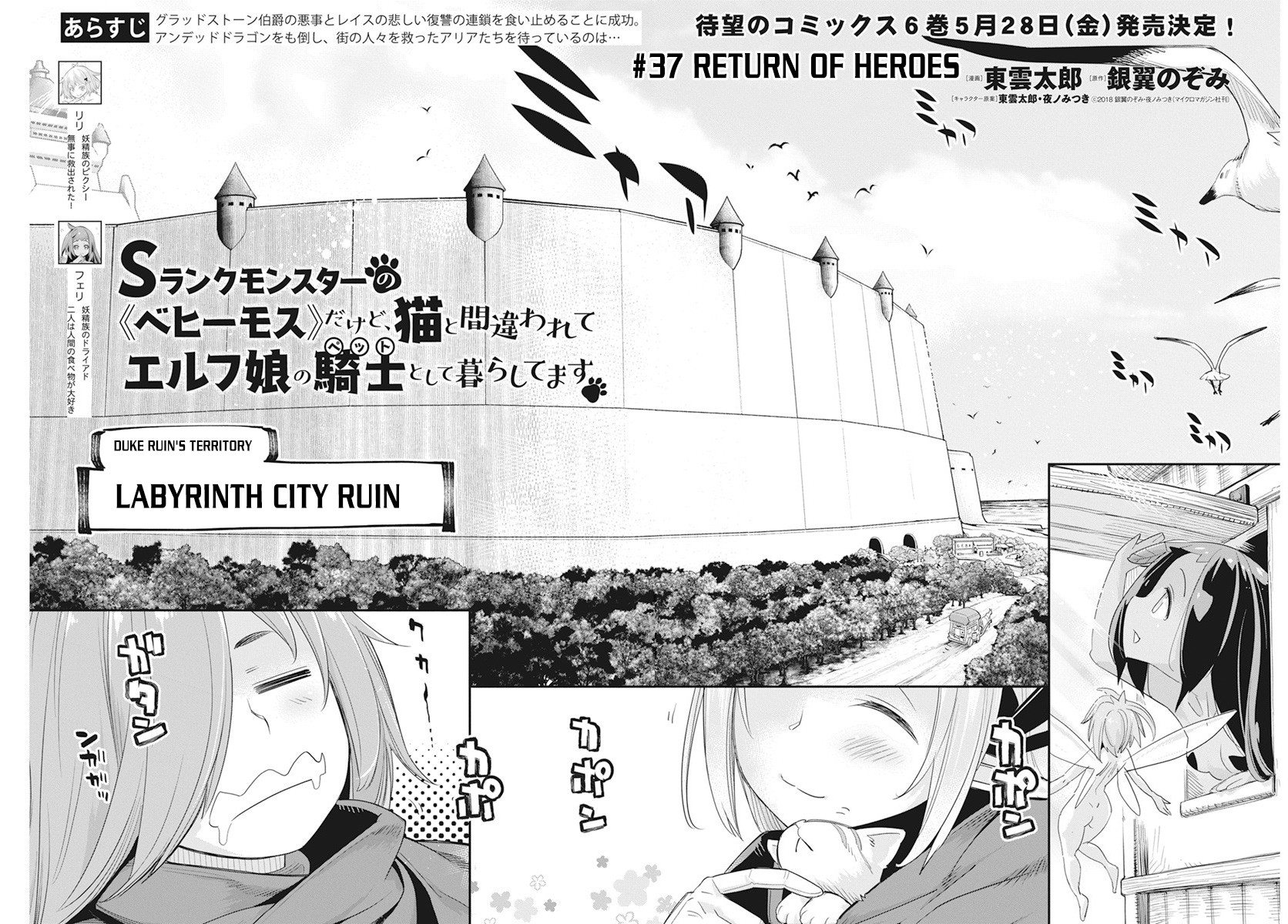 I Am Behemoth Of The S Rank Monster But I Am Mistaken As A Cat And I Live As A Pet Of Elf Girl Chapter 37 - Page 4