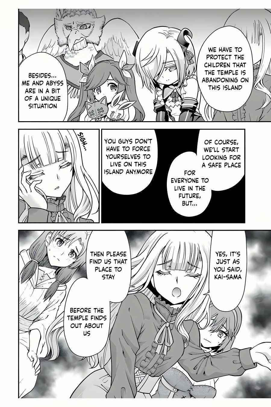 Carefree Life on an Uninhabited Island With an Increasing Number of Brides Chapter 35 - Page 12