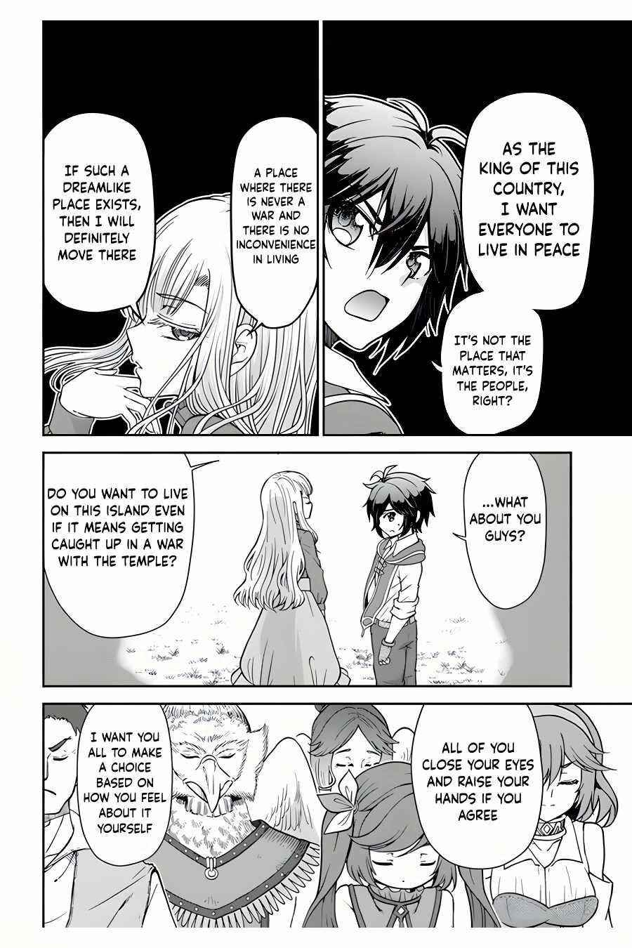 Carefree Life on an Uninhabited Island With an Increasing Number of Brides Chapter 35 - Page 14