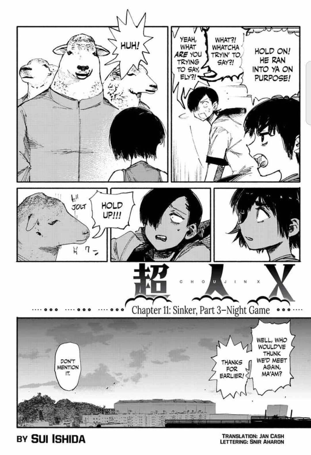 Choujin X Chapter 11 - Page 3