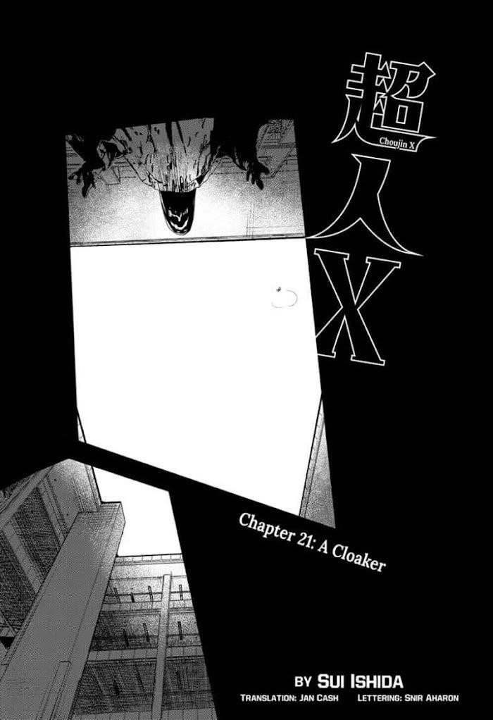 Choujin X Chapter 21 - Page 1