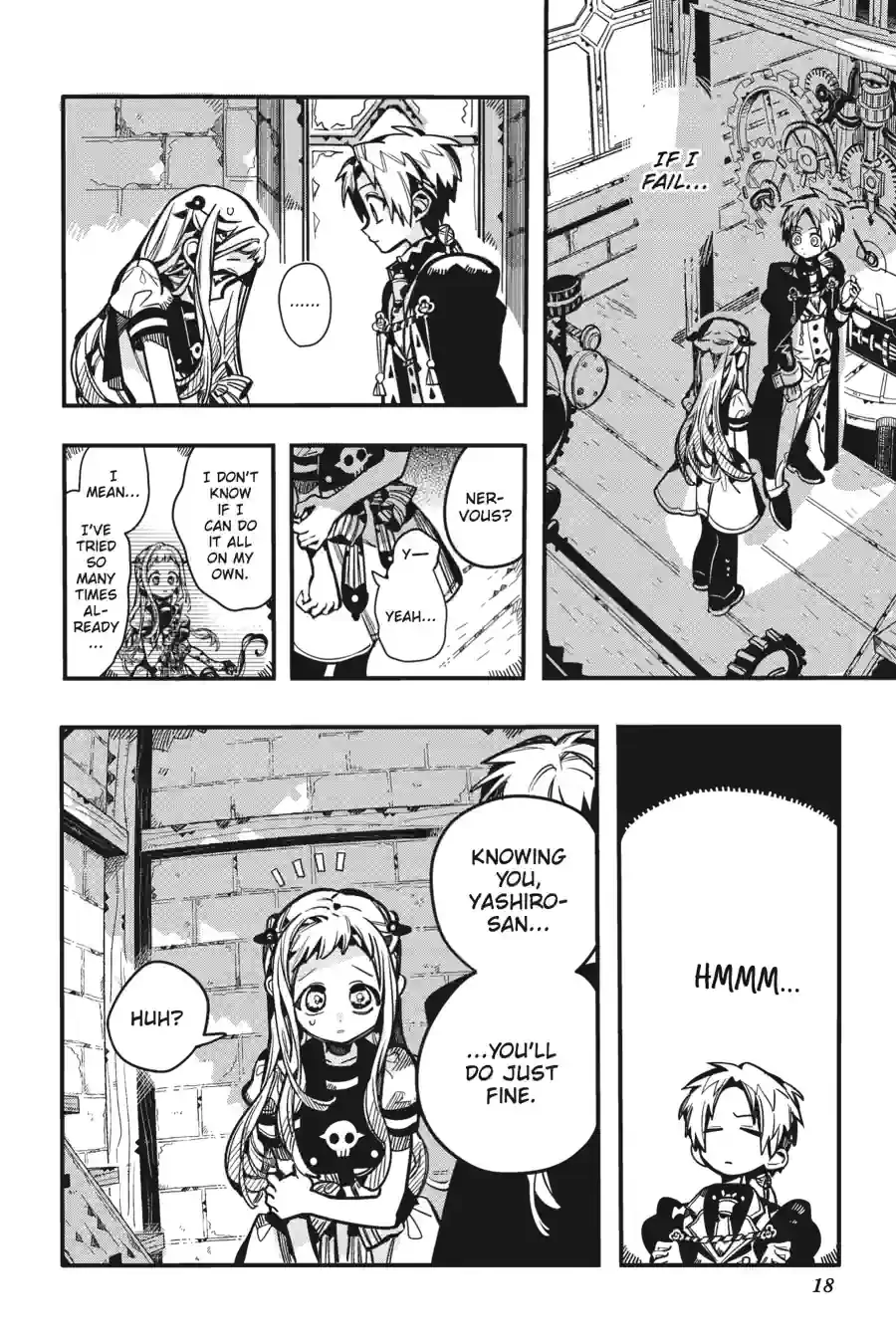 JIBAKU SHOUNEN HANAKO-KUN Chapter 127 - Page 18