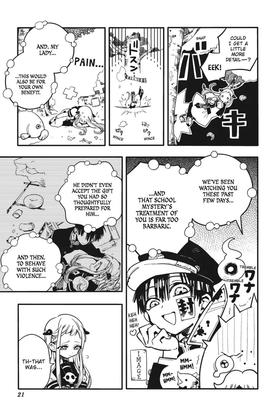 JIBAKU SHOUNEN HANAKO-KUN Chapter 16 - Page 21