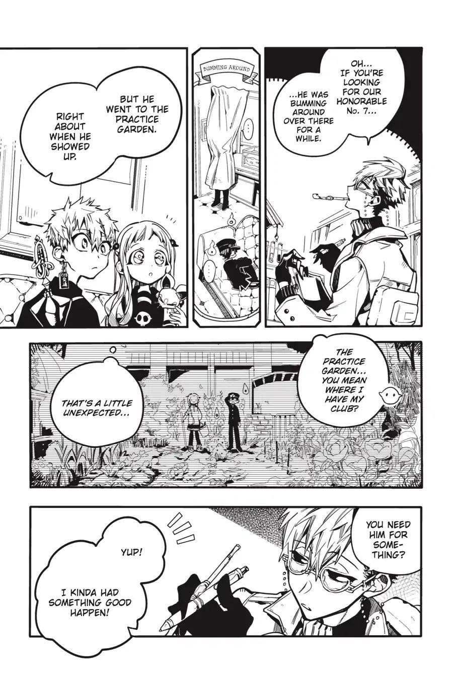 JIBAKU SHOUNEN HANAKO-KUN Chapter 28 - Page 14
