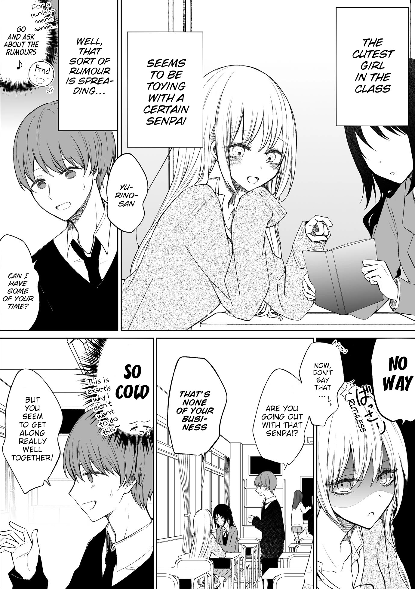 Ichizu De Bitch Na Kouhai Chapter 58 - Page 1