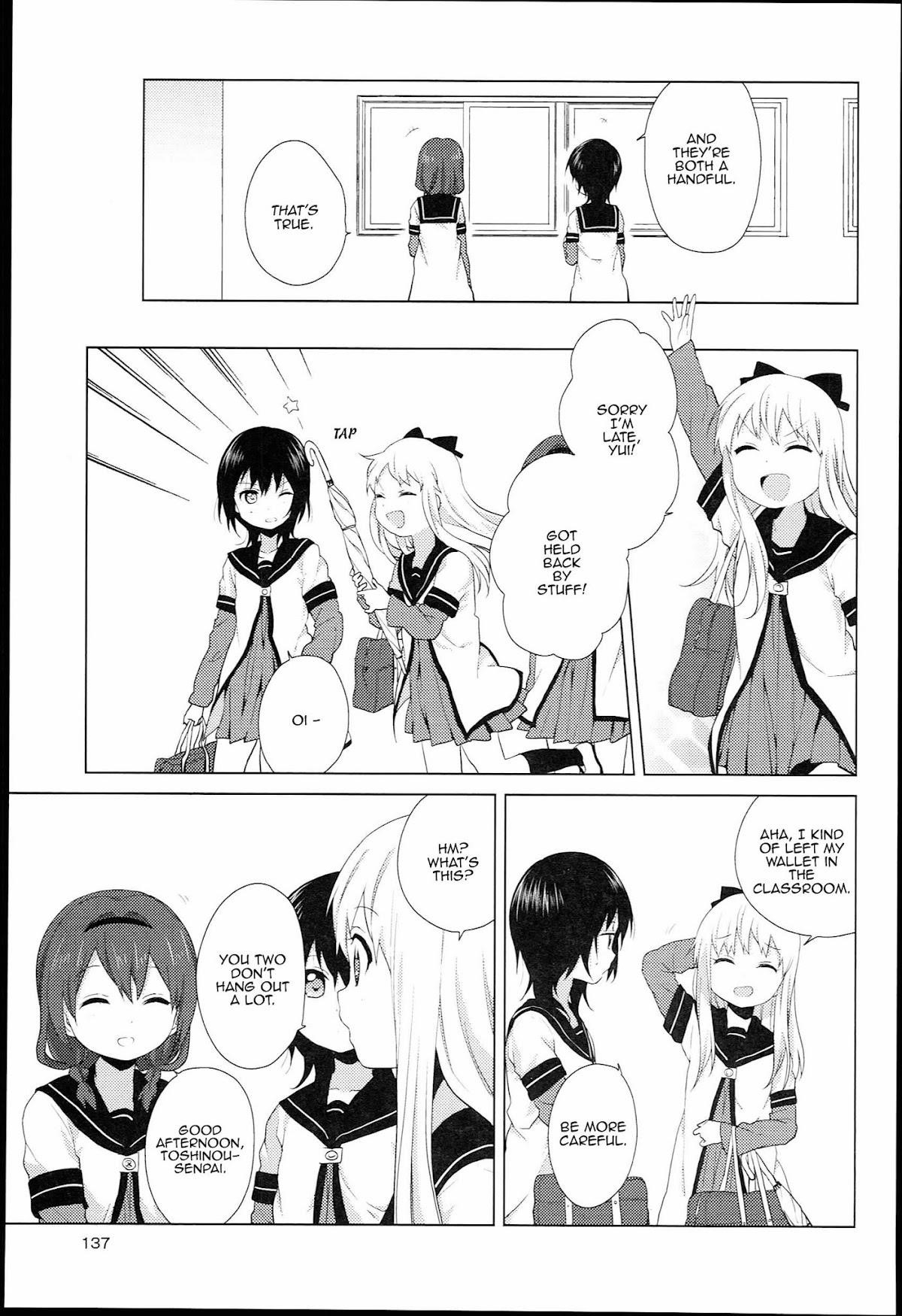 Yuru Yuri Chapter 51.2 - Page 7
