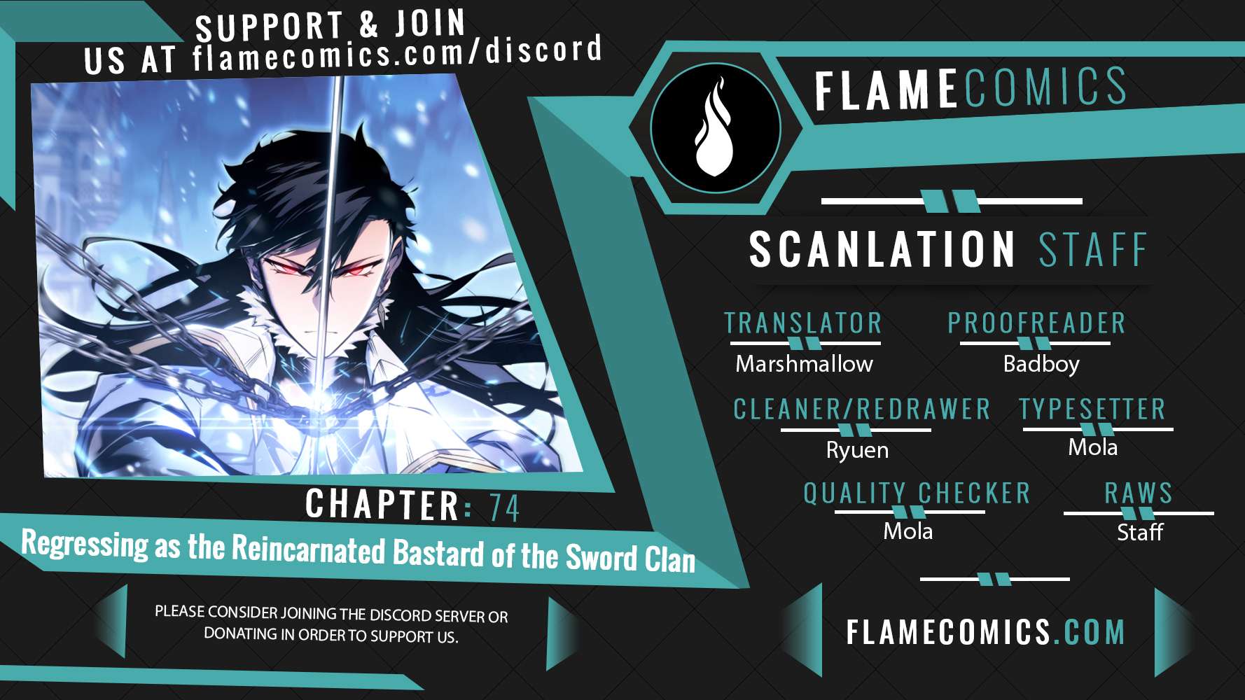 Regressing as the Reincarnated Bastard of the Sword Clan Chapter 74 - Page 1