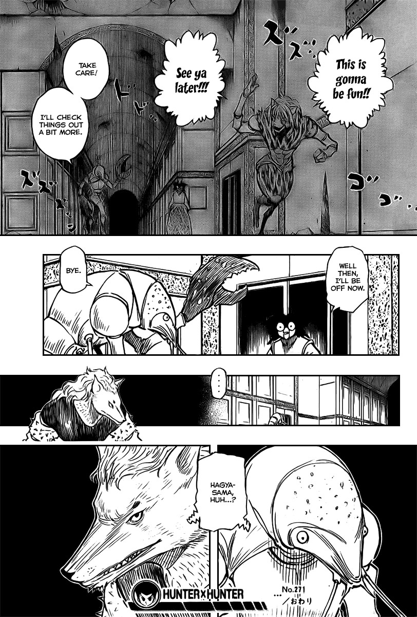 Hunter x Hunter Chapter 271 - Page 18