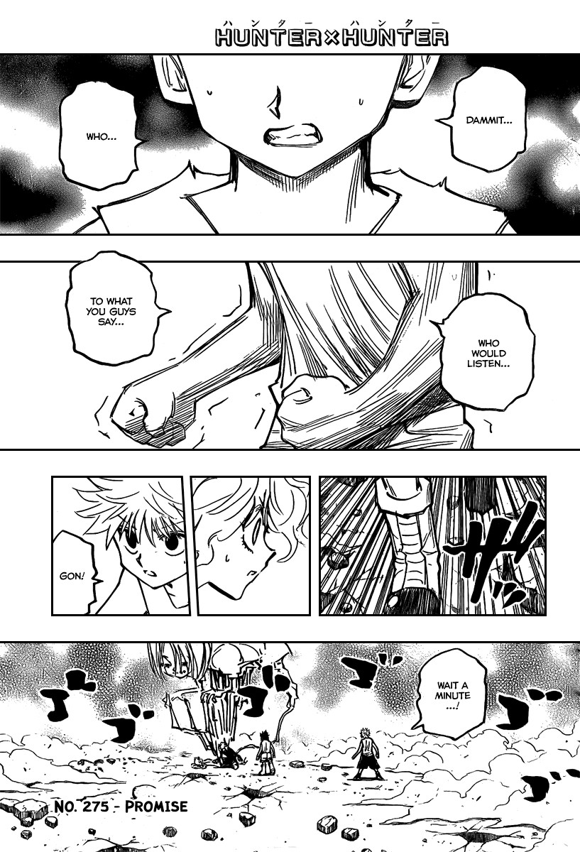 Hunter x Hunter Chapter 275 - Page 1