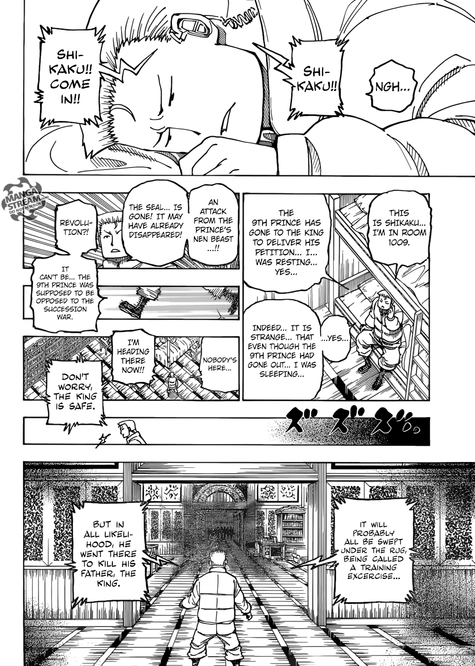 Hunter x Hunter Chapter 382 - Page 12
