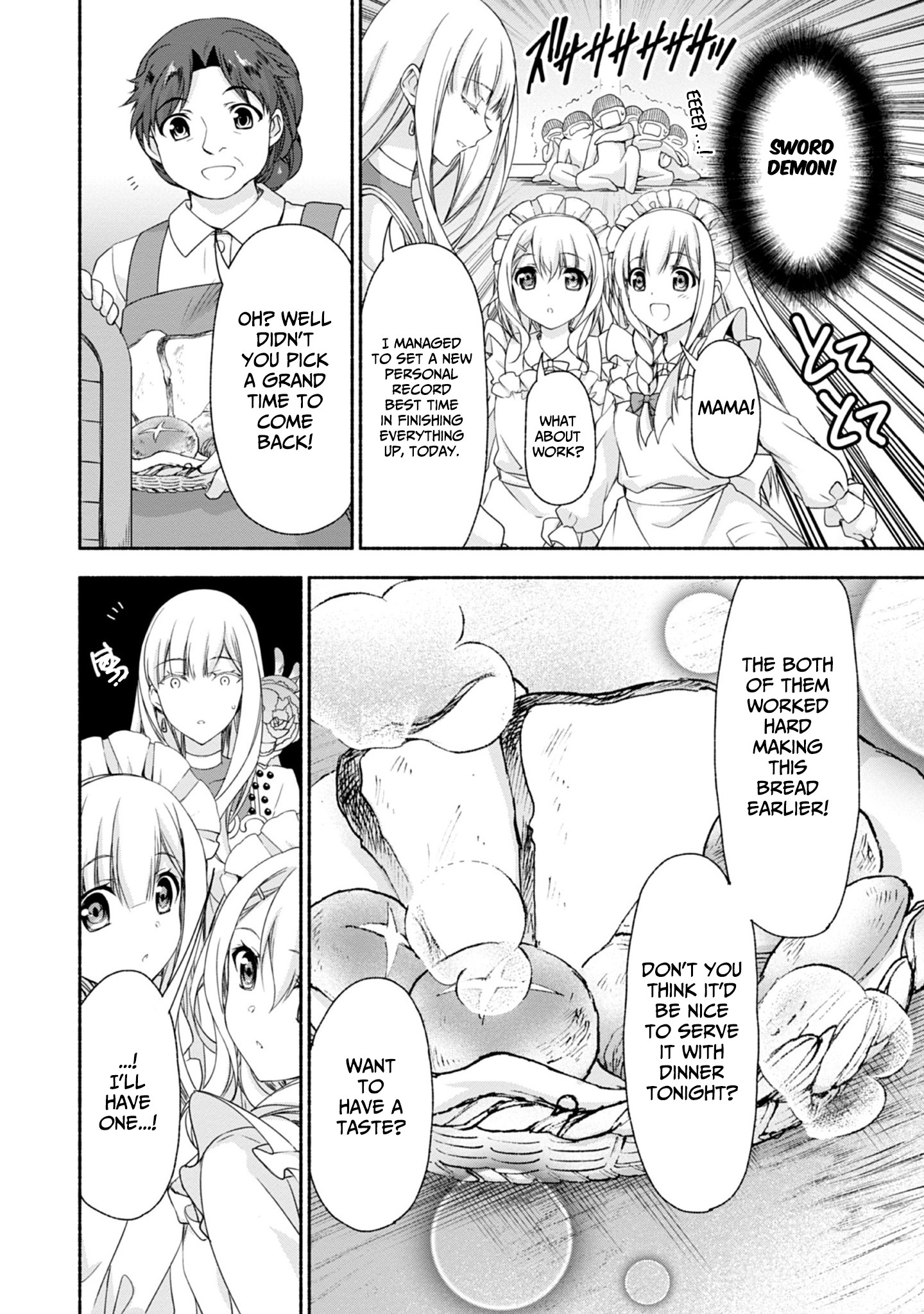 Even Though I’M A Former Noble And A Single Mother, My Daughters Are Too Cute And Working As An Adventurer Isn’T Too Much Of A Hassle Chapter 5.5 - Page 7