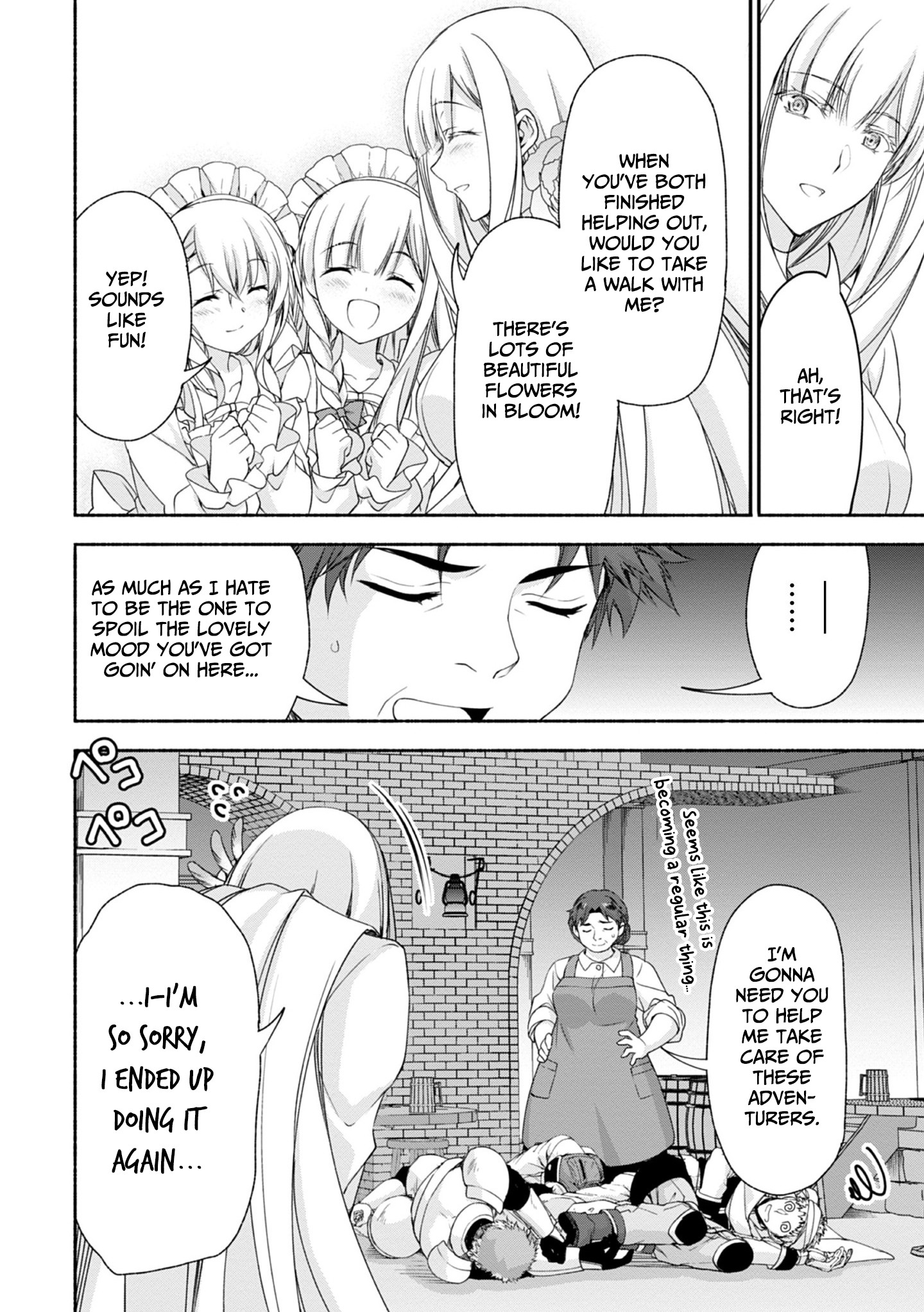Even Though I’M A Former Noble And A Single Mother, My Daughters Are Too Cute And Working As An Adventurer Isn’T Too Much Of A Hassle Chapter 5.5 - Page 9