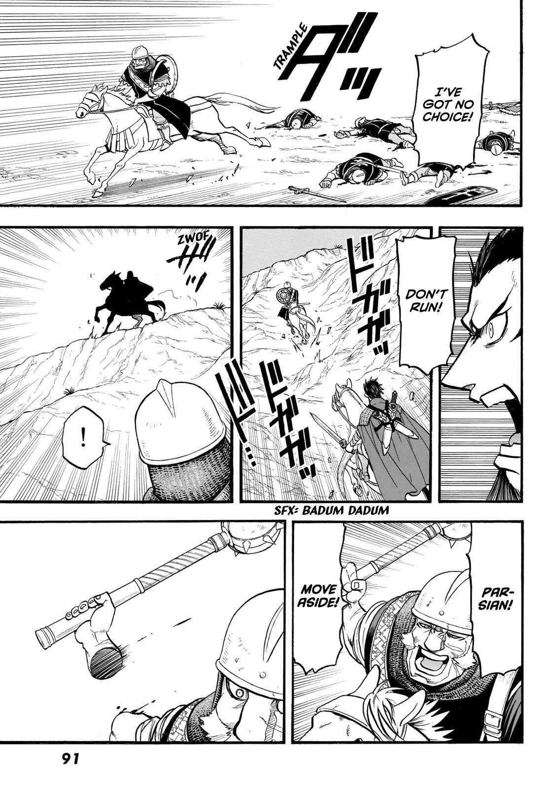 The Heroic Legend of Arslan Chapter 111 - Page 19
