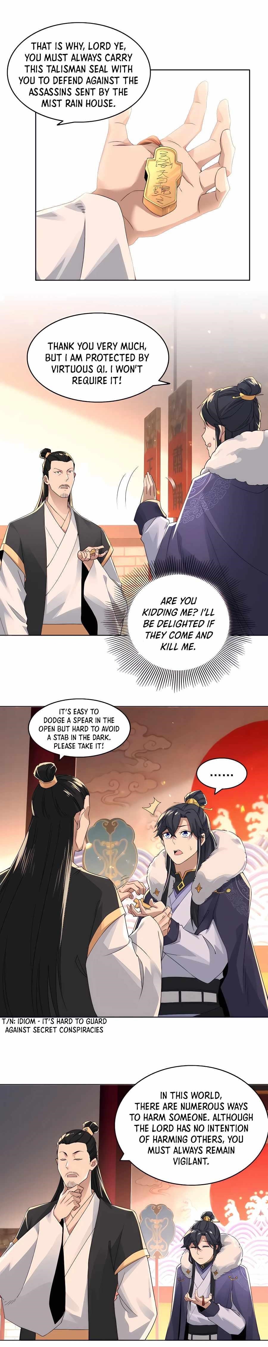 If I Don’t Die Soon, I’ll Really Become Invincible! Chapter 22 - Page 2
