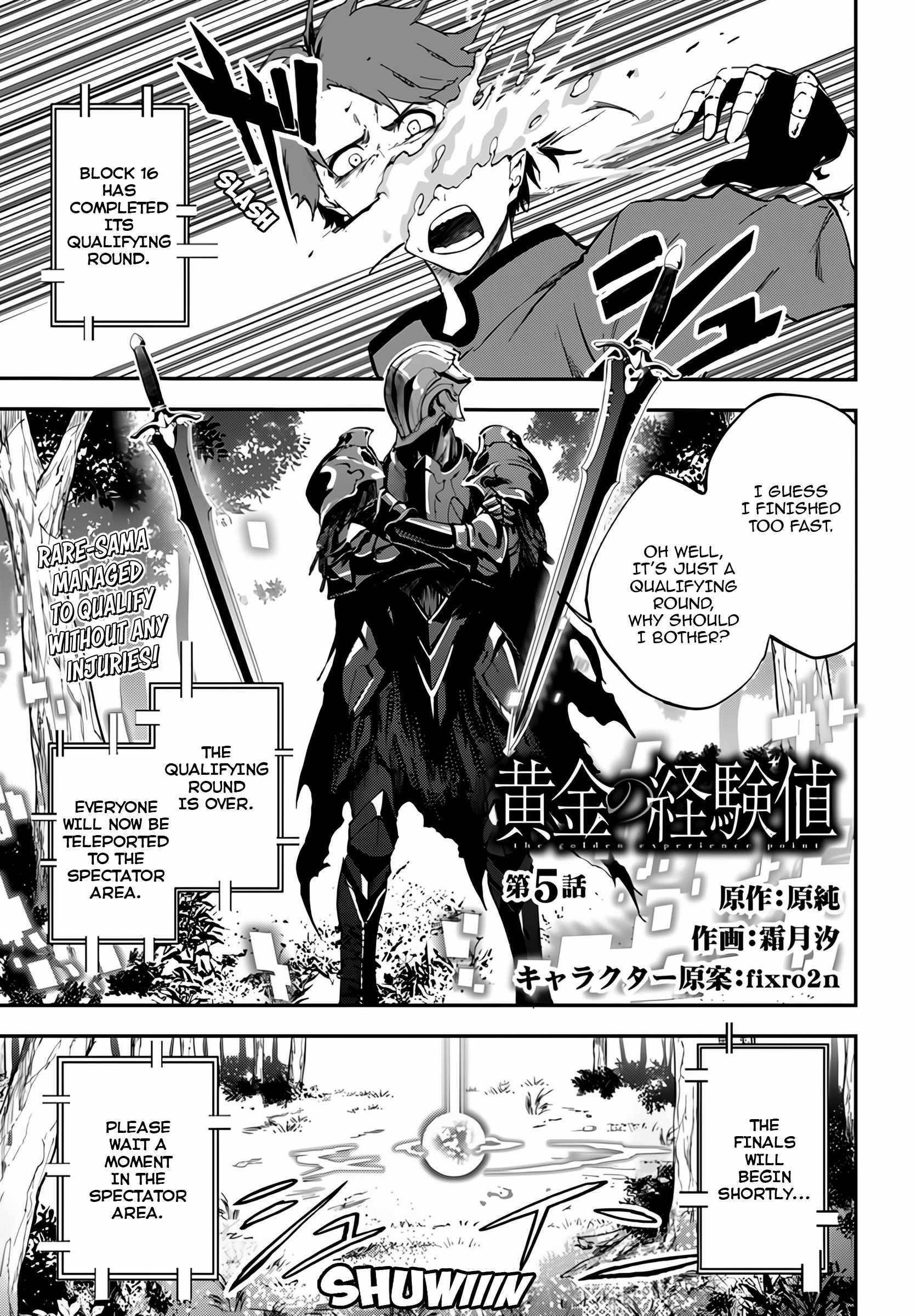 The Golden Experience Point Chapter 5 - Page 1