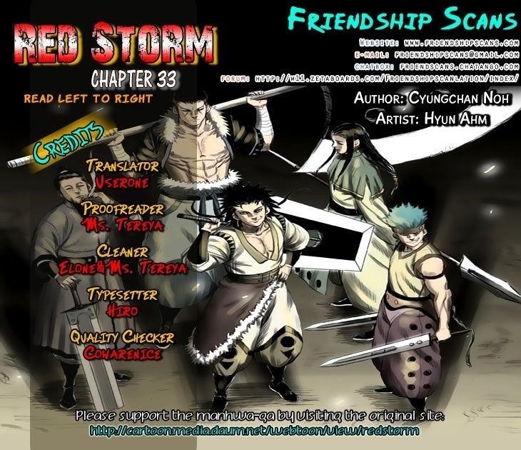Red storm Chapter 33 - Page 1