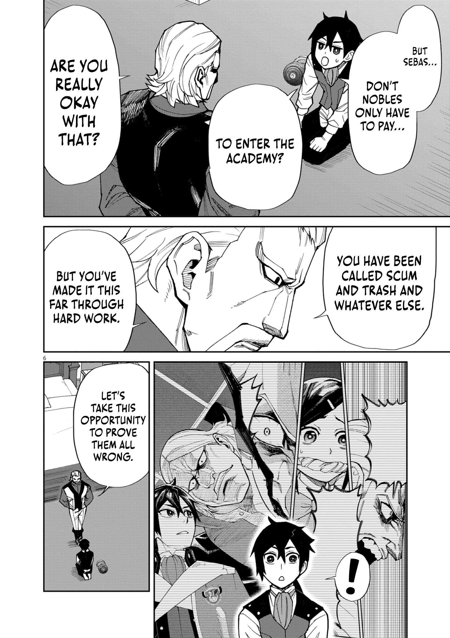 I Was Reincarnated as an Evil Noble in a Game and Became Unparalleled With My Overpowered Muscles Chapter 14 - Page 6