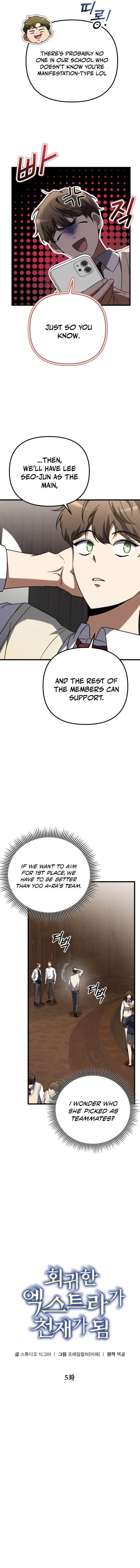 The Regressed Extra Becomes a Genius Chapter 5 - Page 3