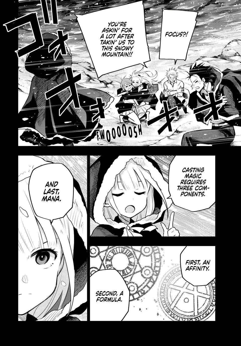 A Court Magician, Who Was Focused On Supportive Magic Because His Allies Were Too Weak, Aims To Become The Strongest After Being Banished Chapter 59 - Page 8