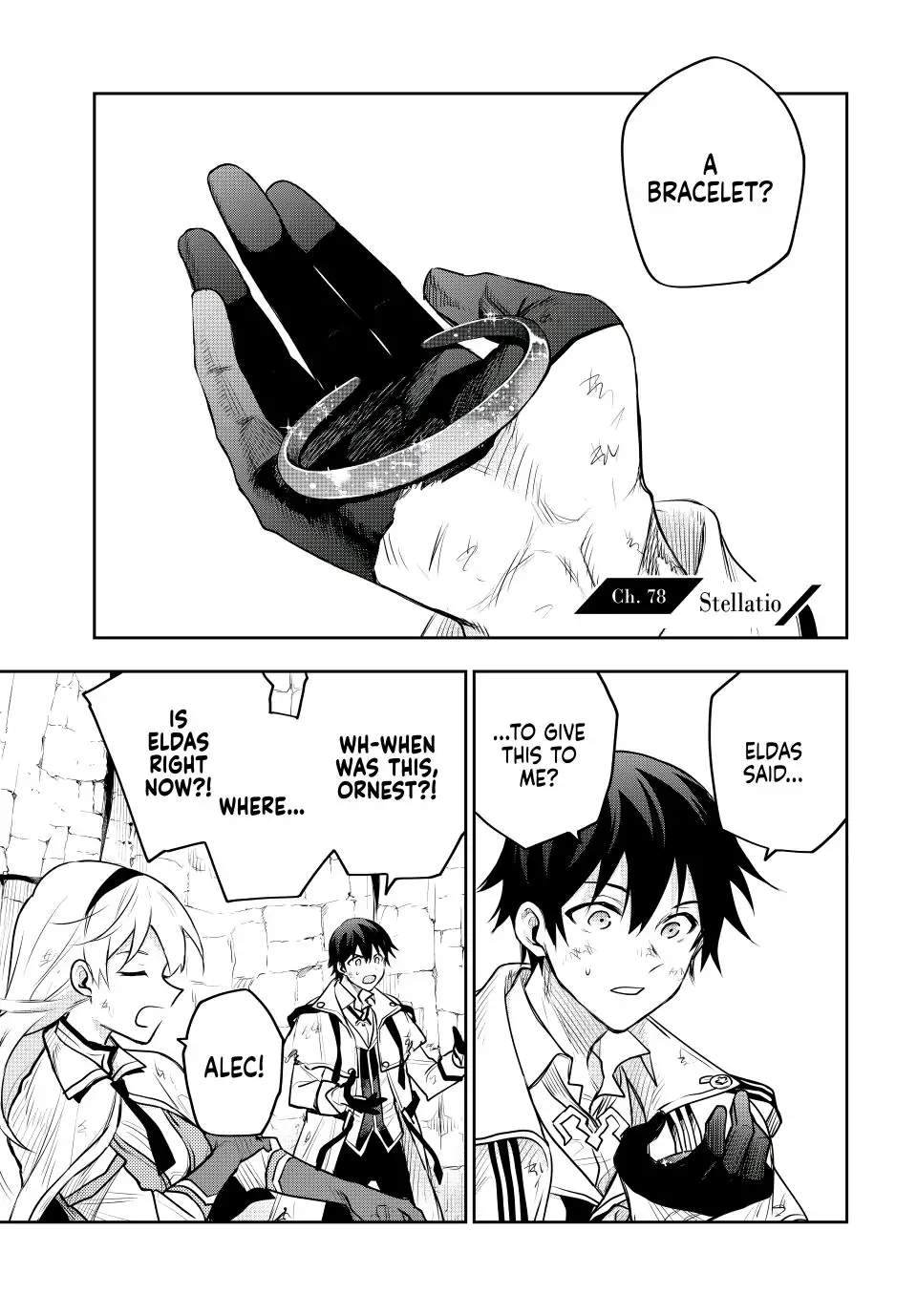 A Court Magician, Who Was Focused On Supportive Magic Because His Allies Were Too Weak, Aims To Become The Strongest After Being Banished Chapter 78 - Page 1
