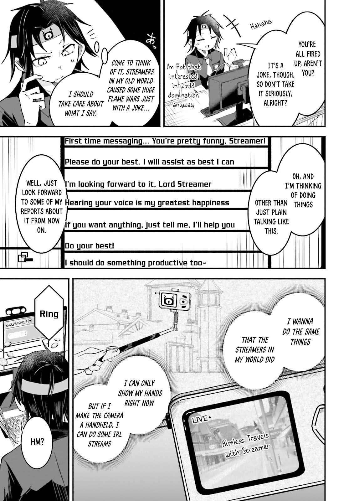 The Case In Which Streaming In Another World Led To The Creation Of A Massive Yandere Following Chapter 11 - Page 3