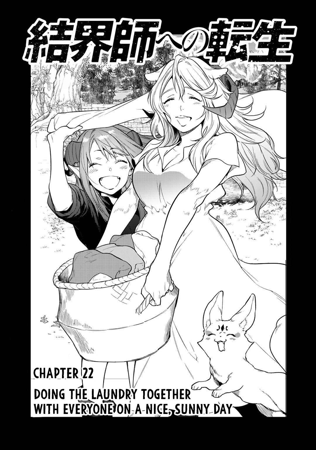 Reincarnation into the Barrier Master Chapter 22 - Page 1