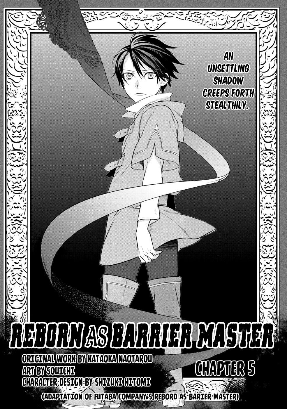 Reincarnation into the Barrier Master Chapter 5 - Page 1
