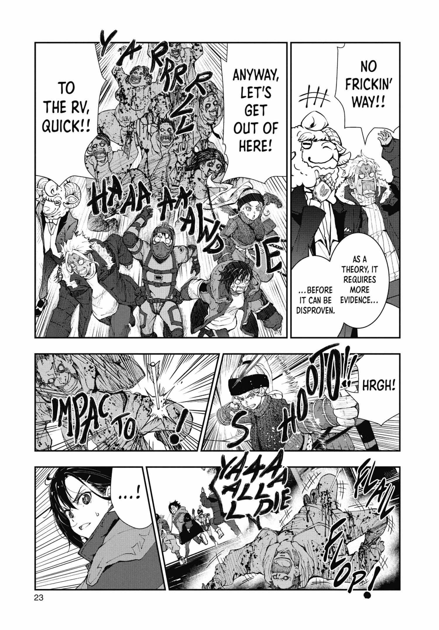 Zombie 100 ~100 Things I Want To Do Before I Become A Zombie Chapter 31 - Page 22